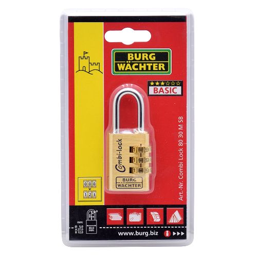 Burg Wachter - Combi Lock 80 30 M SB