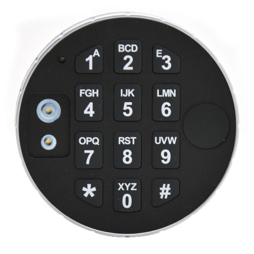 M-Locks - EM 3550 elektronikus zár + DE 2010 billentyűzet
